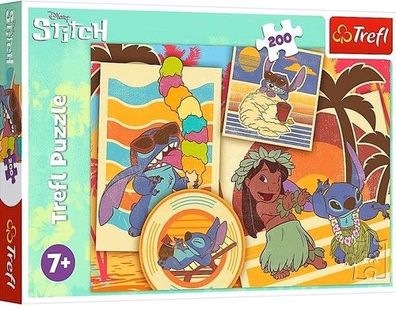 Trefl Puzzle 200 Teile Lilo&Stitch Musikwelt