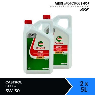 Castrol GTX 5W-30 C4 2x5 Liter