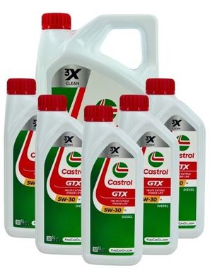 Castrol GTX 5W-30 C4 5 + 5 Liter