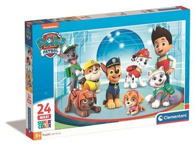 Clementoni Maxi Puzzle 24 Teile Supercolor Paw Patrol