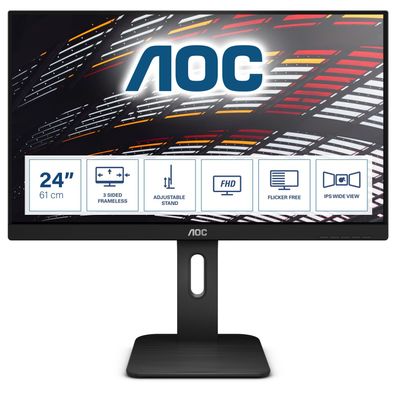 AOC 61,0cm (24") X24P1 16:10 DVI+HDMI+DP+USB black