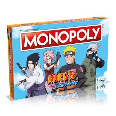 Monopoly Naruto Brettspiel 2023 von Winning Moves