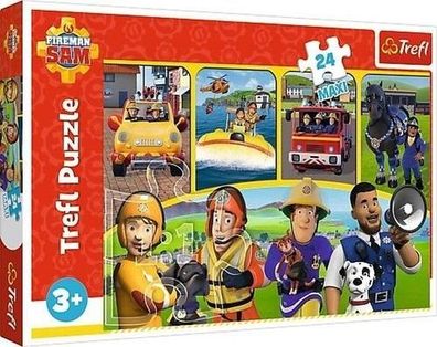 Trefl Maxi Puzzle 24 Teile Feuerwehrmann Sam