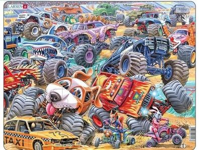 Larsen Monster Truck Puzzle 35 Teile 2023