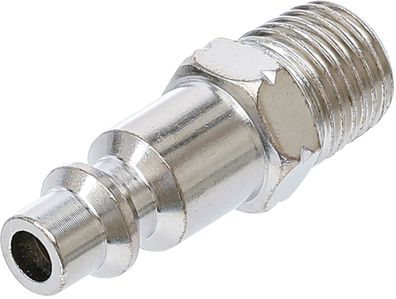 Druckluft-Stecknippel | 6,3 mm (1/4") Außengewinde | USA / Frankreich BGS