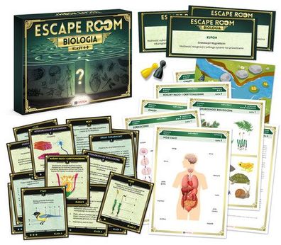 Escape Room Biologie Spiel, Klasse 4-8, EI System