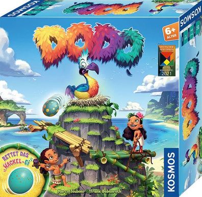 Dodo Spiel Kosmos 2-4 Spieler Karton 2023