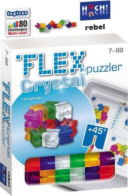 Flex Puzzler Crystal, 80 Herausforderungen, Rebel