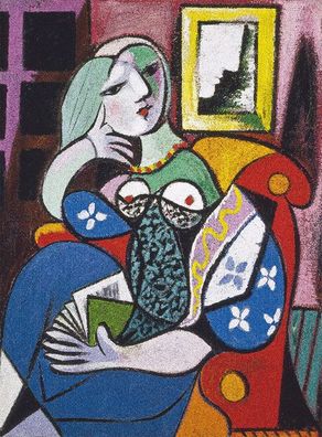 Piatnik Puzzle Picasso Frau mit Buch 1000 Teile