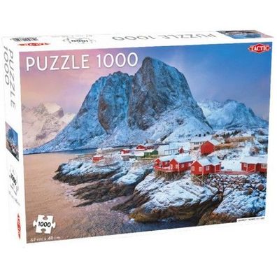 Hamnoy Fischerdorf Puzzle 1000 Tactic, 2020