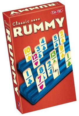 Reisespiel Rummy - Tactic, 2-4 Spieler, 104 Steine