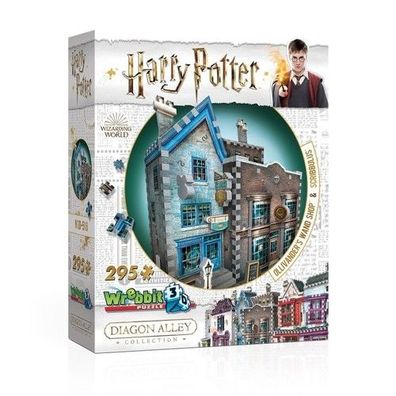 Wrebbit 3D Puzzle Ollivander's Shop Harry Potter