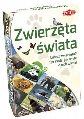 Quiz-Welt: Tiere Spiel, Tactic, ab 8 Jahre, DE Version