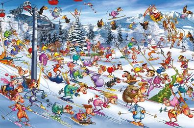 Piatnik Puzzle Ruyer Weihnachten 1000 Teile 2023