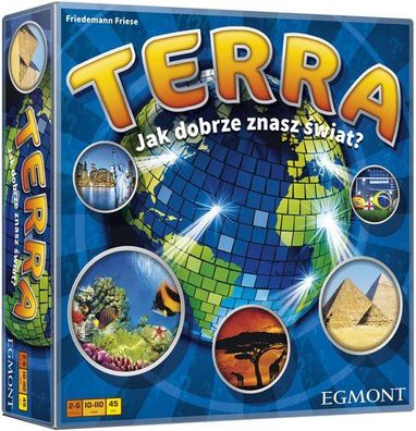 Terra Brettspiel Egmont, Wissenstest, 2-6 Spieler