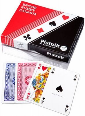 Piatnik Doppelpack Spielkarten - 2 Decks Standard