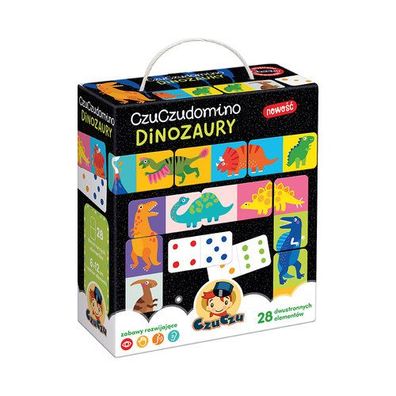 CzuCzu Dino Domino 28-teilig 2+ Jahren