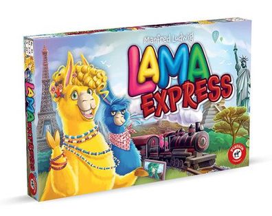 Lama Express - Piatnik Reisespiel für 2-4 Spieler