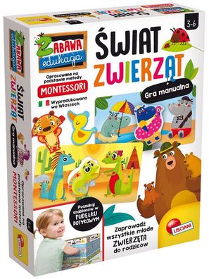 Montessori Tierwelt Spiel - Lisciani 2022