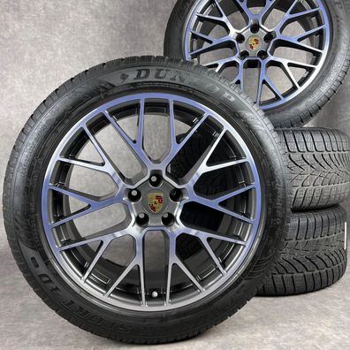 Winterräder Porsche Macan 1 + 2 20" Original RS Spyder Felgen GTS Turbo 95B044642H