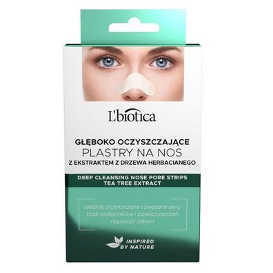 L'biotica Tiefenreinigung Nasenpflaster Tee, 3 Paare