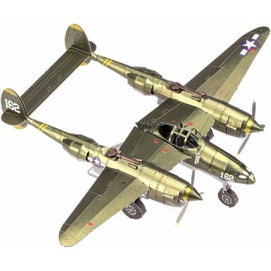 METAL EARTH 3D-Rätsel Lockheed Martin P-38 Lightning (ICONX)