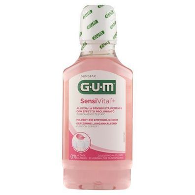 Sunstar GUM SensiVital Mundspélung 300 ml â?? Sensitivpflege fér empfindliche Zähne u