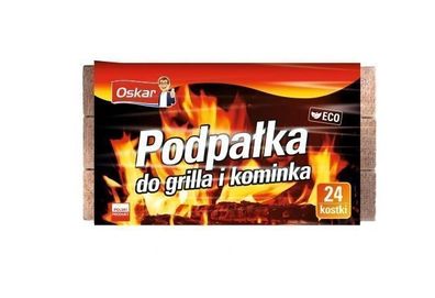 Oskar Premium Grill- und Kaminanzénder, 24 Stéck