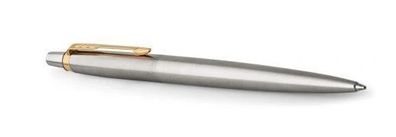 Parker Premium Kugelschreiber - Mattierter Edelstahl GT