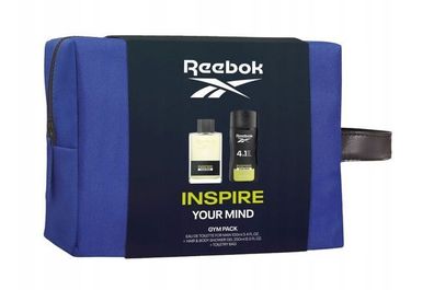 Reebok Men Inspire Your Mind Set EDT 100ml+ 250ml Gel