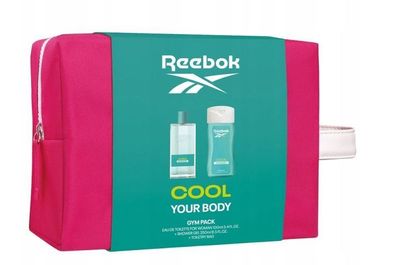 Reebok Damenparfém & Duschgel Set: Cool Your Body - Eau de Toilette 100ml + Duschgel