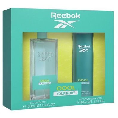 Reebok Damen Duftset: Eau de Toilette 100ml & Deodorant 150ml â?? Frische & Eleganz