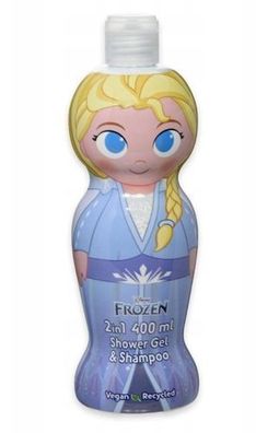 Air-Val Frozen Elsa 2-in-1 Duschgel & Shampoo, 400 ml