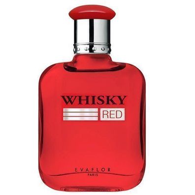 Evaflor Whisky Red Herrenduft Eau de Toilette - Intensiv und Maskulin, 100 ml