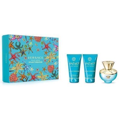 Versace Dylan Turquoise Set - 3er Pack (50 ml)