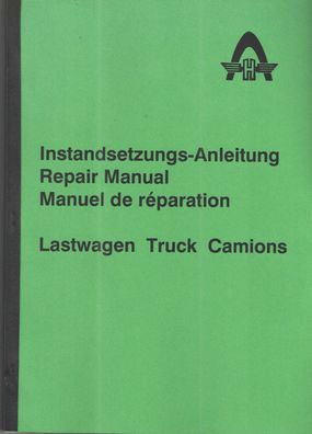 Reparaturanleitung Hanomag Matador Lastwagen A 60 1,0 t , 1,3 t, 1,6 t