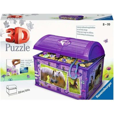 Ravensburger 3D-Puzzle-Truhe Pferde 223 Teile