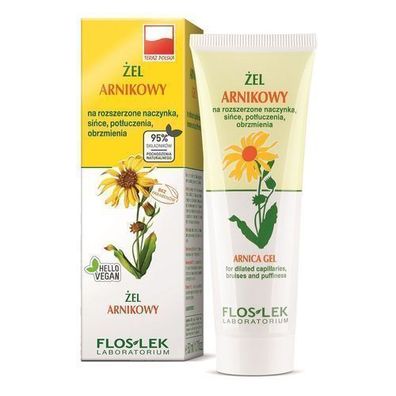 Flos-Lek Arnika-Gel erweiterte Kapillare, 50ml