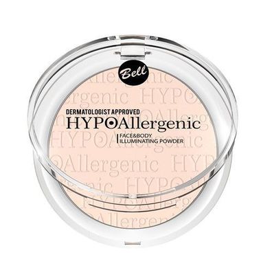 Bell HypoAllergenic Highlighter 01 Gesicht & Körper, 6g - Hautverträglicher, langanha