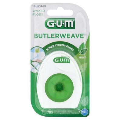 Sunstar GUM Butlerweave gewachst Minze 1855, 54,8m