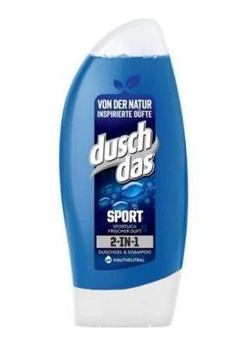 Duschdas Sport Duschgel 250ml für aktive Menschen