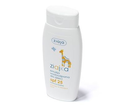 ZIAJA Kinder Sonnencreme SPF25 150ml Wasserfest