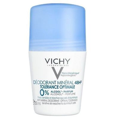 Vichy Optimal Tolerance 48H Dezodorant w kulce, 50 ml