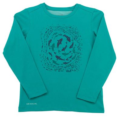 Jack Wolfskin Ocean Longsleeve Tee Kinder langarm Shirt recycelt 1608691-4094