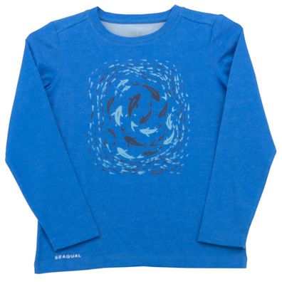 Jack Wolfskin Ocean Longsleeve Tee Langarm Shirt Kinder recycelt 1608691-1201