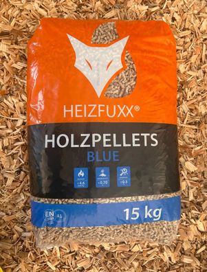 Holzpellets 15 kg Heizfuxx NORM ISO 17225-2 A1