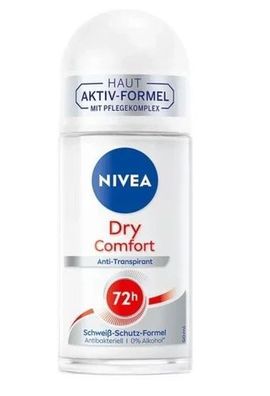 Nivea Dry Comfort Roll-on 50ml Antitranspirant