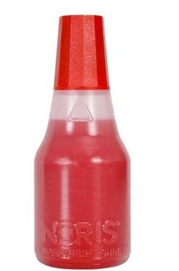 Premium Stempeltinte Rot 25 ml für Handstempel