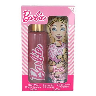 Air-Val Barbie Duftspray 200 ml & Waschgel 400 ml Set für Kinderpflege