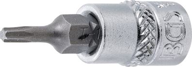 Bit-Einsatz | Antrieb Innenvierkant 6,3 mm (1/4") | T-Profil (für Torx) T10 BGS